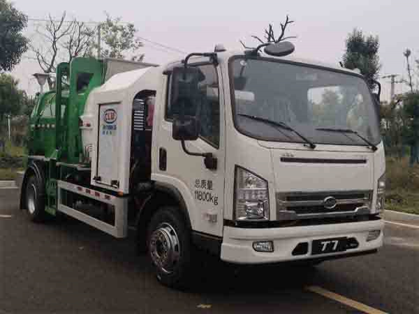 比亞迪7方純電動(dòng)餐廚垃圾車