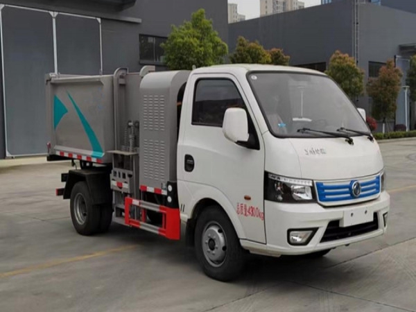 側(cè)掛電動(dòng)自裝卸式垃圾車