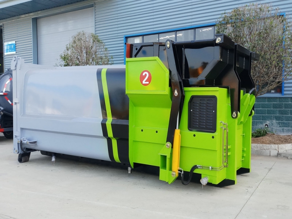 12方智能移動(dòng)壓縮垃圾箱